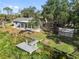 Backyard of house with a dock and lake access at 1143 Waterview Pt, Lakeland, FL 33801