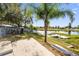 Backyard with lake access and private dock at 1143 Waterview Pt, Lakeland, FL 33801