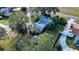 Aerial view showing house and surrounding area at 1329 Mount Pisgah Rd, Fort Meade, FL 33841