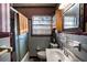 Small bathroom with shower/tub combo and vintage tile at 1329 Mount Pisgah Rd, Fort Meade, FL 33841