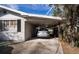 Covered carport next to the house at 1329 Mount Pisgah Rd, Fort Meade, FL 33841