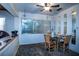Dining area with table and chairs at 1329 Mount Pisgah Rd, Fort Meade, FL 33841