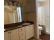 Bathroom features a vanity with ample storage and shower at 137 Harbor Way, Auburndale, FL 33823