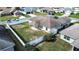 Aerial view showing house, backyard, and neighborhood at 1548 Normandy Heights Blvd, Winter Haven, FL 33880