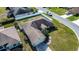 Aerial view of house and surrounding neighborhood at 1548 Normandy Heights Blvd, Winter Haven, FL 33880