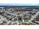 Wide aerial showcasing the house and its location within the community at 1548 Normandy Heights Blvd, Winter Haven, FL 33880