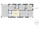 Floor plan showing a 1234.67 sqft house at 162 N 2Nd St, Eagle Lake, FL 33839
