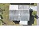 Aerial view of a single-wide manufactured home roof at 1716 Quail Hill Dr, Lakeland, FL 33810