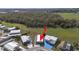 Bird's eye view of a mobile home community at 1750 Fox Hill Dr, Lakeland, FL 33810