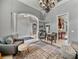 Cozy living room featuring neutral tones with an open floor plan concept at 221 Mclean Pt, Winter Haven, FL 33884