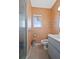 Small bathroom with toilet, shower and vanity at 25 Aviation Dr, Winter Haven, FL 33881