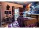 Star Wars themed bedroom with mural and balcony access at 3001 Crystal Beach Rd, Winter Haven, FL 33880
