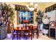 Charming dining area with a wooden table and four chairs at 3001 Crystal Beach Rd, Winter Haven, FL 33880