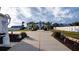 Long driveway leading to a stunning waterfront home at 3001 Crystal Beach Rd, Winter Haven, FL 33880