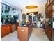 Spacious kitchen with island and dark wood cabinets at 3001 Crystal Beach Rd, Winter Haven, FL 33880