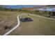 Aerial view of a playground with slides and a shaded area at 3285 Weitzel Dr, Haines City, FL 33844