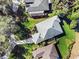 Aerial view showcasing a home's roofline and landscaping at 38 Grenewood Ln, Haines City, FL 33844