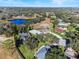 Aerial view of homes and landscape at 38 Grenewood Ln, Haines City, FL 33844