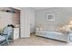 Cozy office space with built-in desk and sofa at 38 Grenewood Ln, Haines City, FL 33844