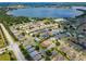 Aerial view of a large, tranquil community by the lake at 4068 Carteret Dr, Winter Haven, FL 33884