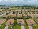 Bird's-eye view of house and surrounding community at 4489 Strathmore Dr, Lake Wales, FL 33859