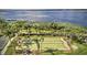 Two bocce ball courts with lake views at 4489 Strathmore Dr, Lake Wales, FL 33859