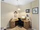 Home office with corner desk and view at 4489 Strathmore Dr, Lake Wales, FL 33859