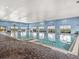 Indoor community pool with ample space and seating at 4489 Strathmore Dr, Lake Wales, FL 33859