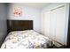 Bedroom with double bed and built in closet at 5090 Misty Lake Dr, Mulberry, FL 33860