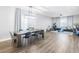 Open concept dining and living area with modern decor at 523 Brookeshire Dr, Davenport, FL 33837