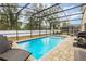 Inviting screened-in pool and patio; perfect for outdoor entertaining at 955 Emerald Green Ct, Kissimmee, FL 34746