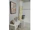 Clean bathroom with a bathtub, shower, and updated fixtures at 1649 Linz Ct, Winter Haven, FL 33884