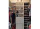 Large walk-in closet with ample shelving and hanging space at 1649 Linz Ct, Winter Haven, FL 33884