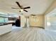 Open floor plan seamlessly connects kitchen and living area at 1663 W Lake Cannon Nw Dr, Winter Haven, FL 33881