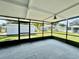 Inviting screened-in porch offers seamless indoor-outdoor living with great views of the landscaped backyard at 1663 W Lake Cannon Nw Dr, Winter Haven, FL 33881
