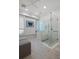 Spa-like bathroom featuring a walk-in shower and stylish tile at 2300 N Scenic Hwy # 37, Lake Wales, FL 33853