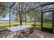 Enjoy lake views from this relaxing screened patio at 2300 N Scenic Hwy # 37, Lake Wales, FL 33853