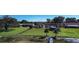 Aerial view of the property, showing the house and surrounding area at 3340 Crump Rd, Winter Haven, FL 33881