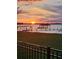 Scenic sunset view with lake access and private dock at 3340 Crump Rd, Winter Haven, FL 33881