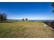 Waterfront view from the property, showing the dock and lake at 3340 Crump Rd, Winter Haven, FL 33881
