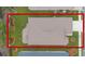 Aerial view of single-story house and backyard at 340 Lake Suzanne Dr, Lake Wales, FL 33859