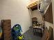 Unfinished basement area with ample storage space at 3834 Litchfield Loop, Lake Wales, FL 33859