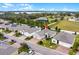 Aerial view of house and surrounding neighborhood at 3946 Bedford Ave, Winter Haven, FL 33884