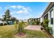 Spacious backyard with patio and lush landscaping at 3946 Bedford Ave, Winter Haven, FL 33884