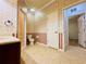 Clean bathroom with toilet, shower, and vanity at 4193 Limerick Dr, Lake Wales, FL 33859