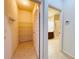 Bathroom with tile floors, vanity, and shower at 4193 Limerick Dr, Lake Wales, FL 33859