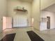 Large garage with ample storage and high ceilings at 4193 Limerick Dr, Lake Wales, FL 33859