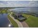 Lakeside gazebo with scenic walkway at 4193 Limerick Dr, Lake Wales, FL 33859