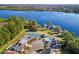 Aerial view of community amenities including tennis court and pool at 426 Allison Ave, Davenport, FL 33897
