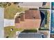 Aerial view of house, pool, and surrounding landscape at 426 Allison Ave, Davenport, FL 33897